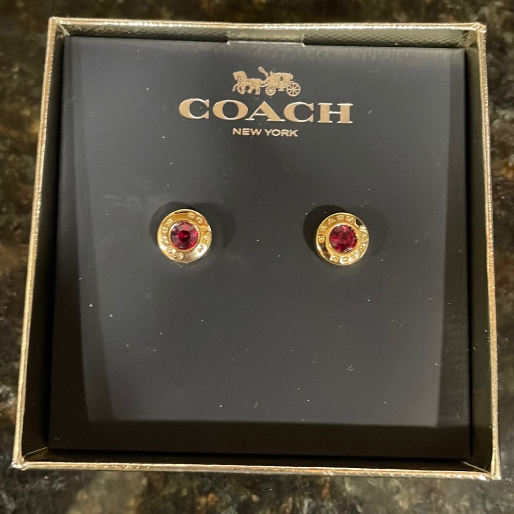 Coach Earring New Without Tag